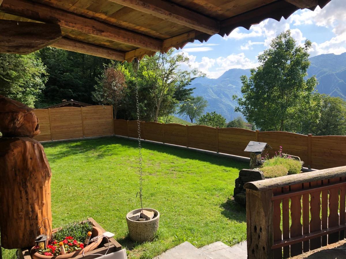 Dossena Splendido Chalet Di Montagna Immerso Nella Natura Madonna della Costa Eksteriør bilde